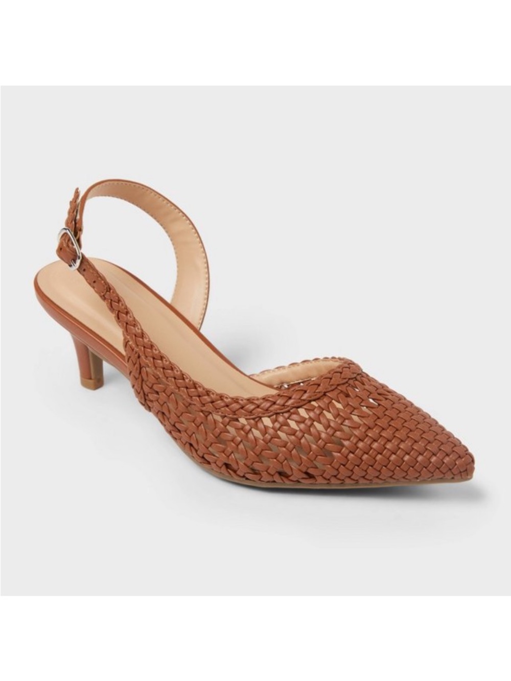 NWOT Women’s Miriam Louis Heel — Brown. 8